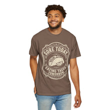 Load image into Gallery viewer, "Sore Today Eating Tacos Tomorrow" Funny Fitness Unisex Shirt - Workout Exercise T-Shirt for Men and Women
