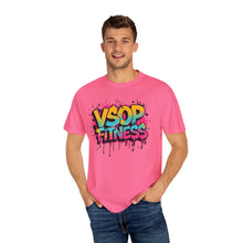 Load image into Gallery viewer, Unisex Garment-Dyed T-Shirt with VSOP Fitness Design - Trendy Workout Tee for Fitness Lovers, Stylish Fitness Gift, Casual Wear, Gym [...]
