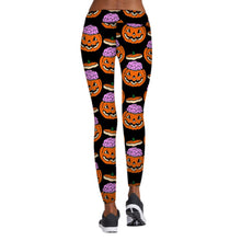 Load image into Gallery viewer, 22 Choices: Printed Halloween Yoga Pants, Halloween Leggings, High Stretch, Women&#39;s Leggings
