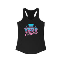Load image into Gallery viewer, Tank Top VSOP Fitness 90&#39;s Miami Vice Style Palm Tree Sunset Women&#39;s Racerback
