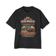 Load image into Gallery viewer, Heavy Oversized "Average American Guy" Rustic Country Farm T-Shirt
