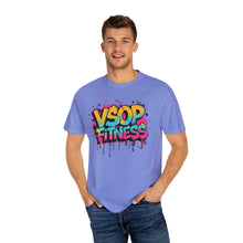 Load image into Gallery viewer, Unisex Garment-Dyed T-Shirt with VSOP Fitness Design - Trendy Workout Tee for Fitness Lovers, Stylish Fitness Gift, Casual Wear, Gym [...]
