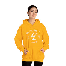 Load image into Gallery viewer, Gymwear Hoodie - "Live. Life. Love. Lift." Athletic Pullover
