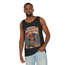 Load image into Gallery viewer, Average American Guy Tank Top - Patriotic Retro USA Graphic Tank
