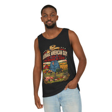 Load image into Gallery viewer, Tank Top - "Average American Guy: I Down Own a Truck, I'm Brown As F***" Retro Farm Graphic
