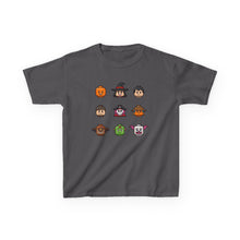 Load image into Gallery viewer, Trick-or-Treaters Set, Halloween Kids Tee with Fun Characters, Cute Halloween T-Shirt, Kids Costume Shirt, Spooky Vibe Shirt, Gift for Kids
