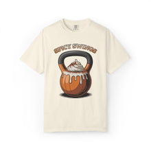 Load image into Gallery viewer, Funny Fitness T-Shirt with Kettlebell Design 2, Gym Gift, Workout Apparel, Unisex Activewear, Weightlifting Humor, Casual Wear
