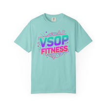 Load image into Gallery viewer, Colorful Fitness T-Shirt - VSOP Fitness Tees, Unisex Garment-Dyed Top, Workout Apparel, Gym Shirt, Trendy Casual Wear, Gift for [...]
