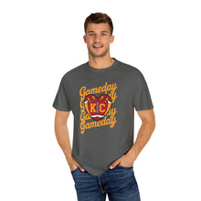 Load image into Gallery viewer, KC Gameday Unisex T-Shirt - Casual Apparel for Sports Fans, Football Tees, Game Day Shirt, Custom Graphic Tee, Gift for Sports Lovers
