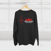 Load image into Gallery viewer, Adult Sweatshirt - 'TROU HEART' ECG Angkor Wat Sweatshirt
