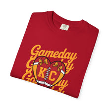 Load image into Gallery viewer, KC Gameday Unisex T-Shirt - Casual Apparel for Sports Fans, Football Tees, Game Day Shirt, Custom Graphic Tee, Gift for Sports Lovers
