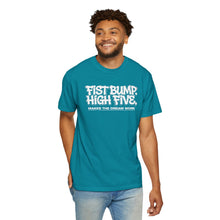 Load image into Gallery viewer, Fist Bump High Five Tee - "Makes the Dream Work" Casual Graphic T-Shirt
