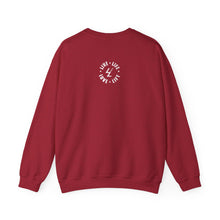 Load image into Gallery viewer, Crewneck Sweatshirt — "Fist Bump. High Five. Makes the Dream Work" Casual Team Spirit Pullover
