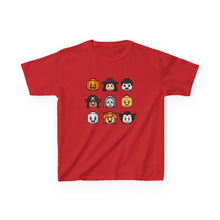 Load image into Gallery viewer, Trick-or-Treaters Set, Kids Halloween Graphic Tee, Spooky Themed T-Shirt for Kids, Halloween Costume Shirt, Party Wear, Fall Celebration Apparel
