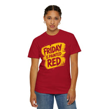 Load image into Gallery viewer, Vibrant Friday T-Shirt, Casual Tee, Gift for Friday Lovers, Unisex Wear, Weekend Vibe Shirt, Relaxed Everyday Style
