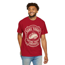 Load image into Gallery viewer, "Sore Today Eating Tacos Tomorrow" Funny Fitness Unisex Shirt - Workout Exercise T-Shirt for Men and Women
