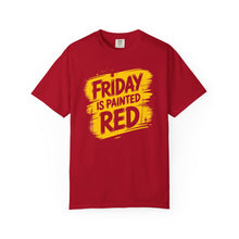Load image into Gallery viewer, Vibrant Friday T-Shirt, Casual Tee, Gift for Friday Lovers, Unisex Wear, Weekend Vibe Shirt, Relaxed Everyday Style
