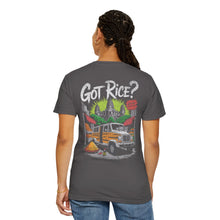 Load image into Gallery viewer, Got Rice? (Front &amp; Back) Asian, AAPI, Vintage Unisex T-Shirt, Casual Wear, Foodie Gift, Graphic Tee, Gift for Rice Lovers, Stylish Apparel
