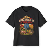 Load image into Gallery viewer, Heavy Oversized "Average American Guy" Farm Vintage Tee
