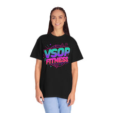 Load image into Gallery viewer, Colorful Fitness T-Shirt - VSOP Fitness Tees, Unisex Garment-Dyed Top, Workout Apparel, Gym Shirt, Trendy Casual Wear, Gift for [...]

