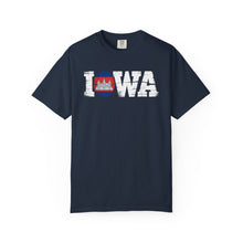 Load image into Gallery viewer, IOWA Khmer T-Shirt | Casual Travel Tee | Gift for Adventurers, Tourists, History Lovers, Vacation Apparel, Unisex Clothing
