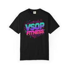 Load image into Gallery viewer, Colorful Fitness T-Shirt - VSOP Fitness Tees, Unisex Garment-Dyed Top, Workout Apparel, Gym Shirt, Trendy Casual Wear, Gift for [...]
