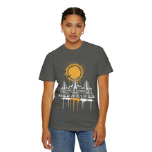 Load image into Gallery viewer, Sun Halo AngkorWat T-shirt | Boho Style Tee, Unisex Graphic Shirt, Casual Wear, Travel Souvenir, Unique Gift Idea
