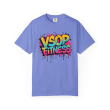 Load image into Gallery viewer, Unisex Garment-Dyed T-Shirt with VSOP Fitness Design - Trendy Workout Tee for Fitness Lovers, Stylish Fitness Gift, Casual Wear, Gym [...]
