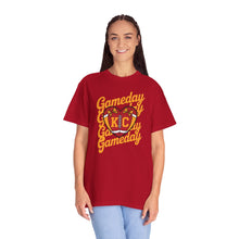 Load image into Gallery viewer, KC Gameday Unisex T-Shirt - Casual Apparel for Sports Fans, Football Tees, Game Day Shirt, Custom Graphic Tee, Gift for Sports Lovers
