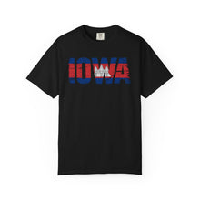 Load image into Gallery viewer, Iowa Khmer State Pride T-Shirt, Garment-Dyed Tee, Unisex Casual Wear, Perfect for Iowa Events, Gift for Locals and Visitors

