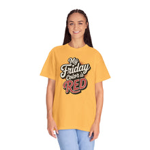 Load image into Gallery viewer, Unisex Friday T-Shirt, Weekend Vibes Tee, Casual Apparel, Gift for Him/Her, Fun Daywear, Funny Quote Shirt

