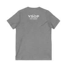 Load image into Gallery viewer, CARDIO SUCKS: Unisex Jersey Short Sleeve Bella &amp; Canvas V-Neck Tee
