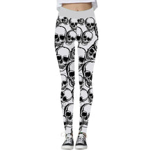 Load image into Gallery viewer, Women&#39;s Halloween High Waist Yoga Leggings, Halloween yoga pants, yoga pants, Scary leggings
