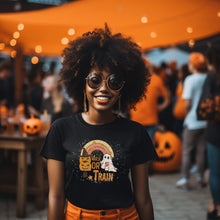 Load image into Gallery viewer, Trick or Train: Unisex shirt (Sizes XS to 4XL)
