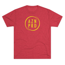 Load image into Gallery viewer, AZN PRD Super Soft Tri-Blend Tee with Yellow Logo
