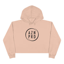 Load image into Gallery viewer, AZN PRD Cropped Hoodie with Black Logo
