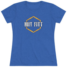 Load image into Gallery viewer, HIIT FITT Women&#39;s Super Soft Tee with Yellow Hex Logo (6 Colors)
