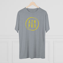 Load image into Gallery viewer, AZN PRD Super Soft Tri-Blend Tee with Yellow Logo
