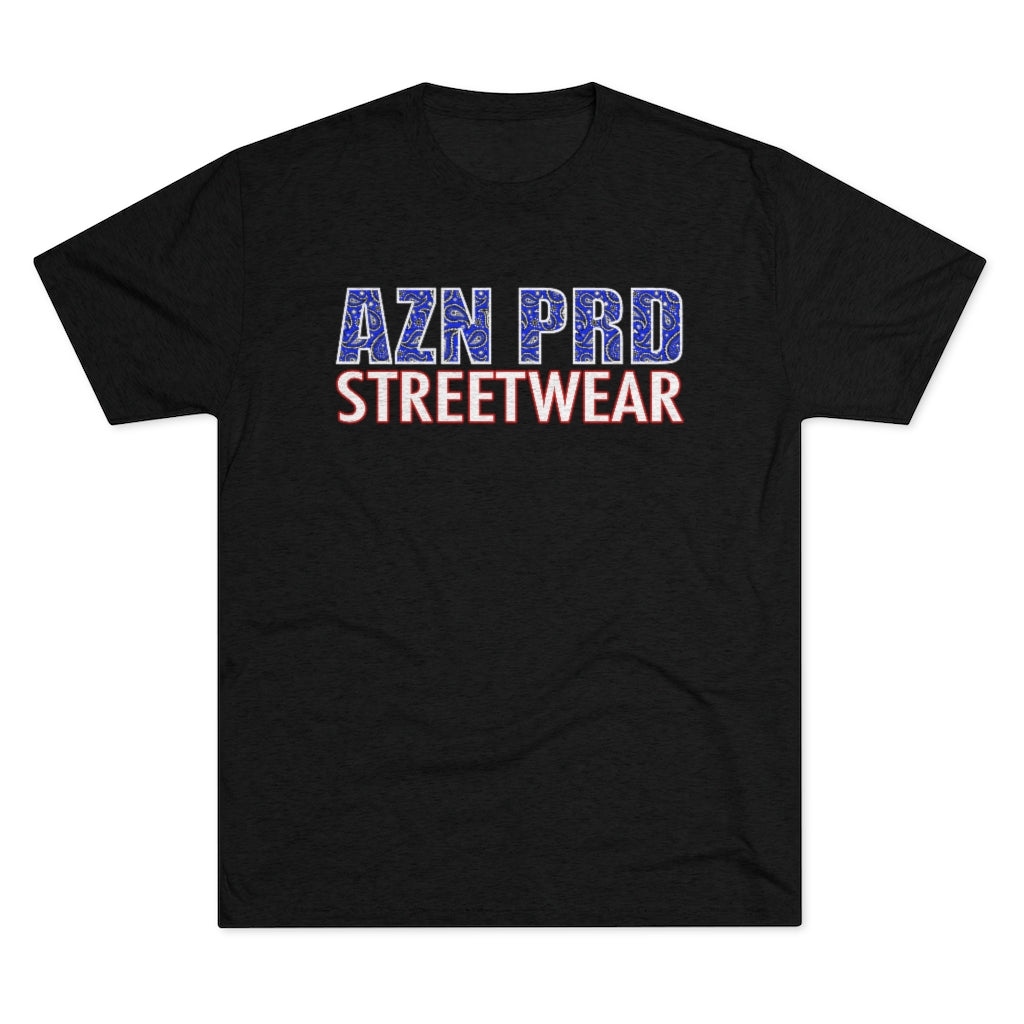 AZN PRD Super Soft Tri-Blend Tee: Asian Pride w/ website on back (5 Colors)
