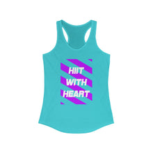 Load image into Gallery viewer, HIIT FITT Women&#39;s Racerback Tank: HIIT WITH HEART (7 Colors)
