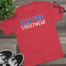 Load image into Gallery viewer, AZN PRD Super Soft Tri-Blend Tee: Asian Pride w/ website on back (5 Colors)

