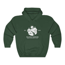 Load image into Gallery viewer, WALKING WARRIORS: Unisex Heavy Blend™ Hoodie: White Mountains (8 colors)
