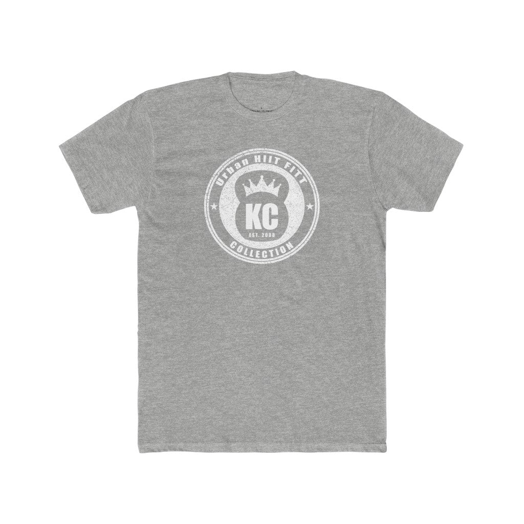 Men's Cotton Crew Tee: Kettlebell King Collection w/ Bruce Lee quote