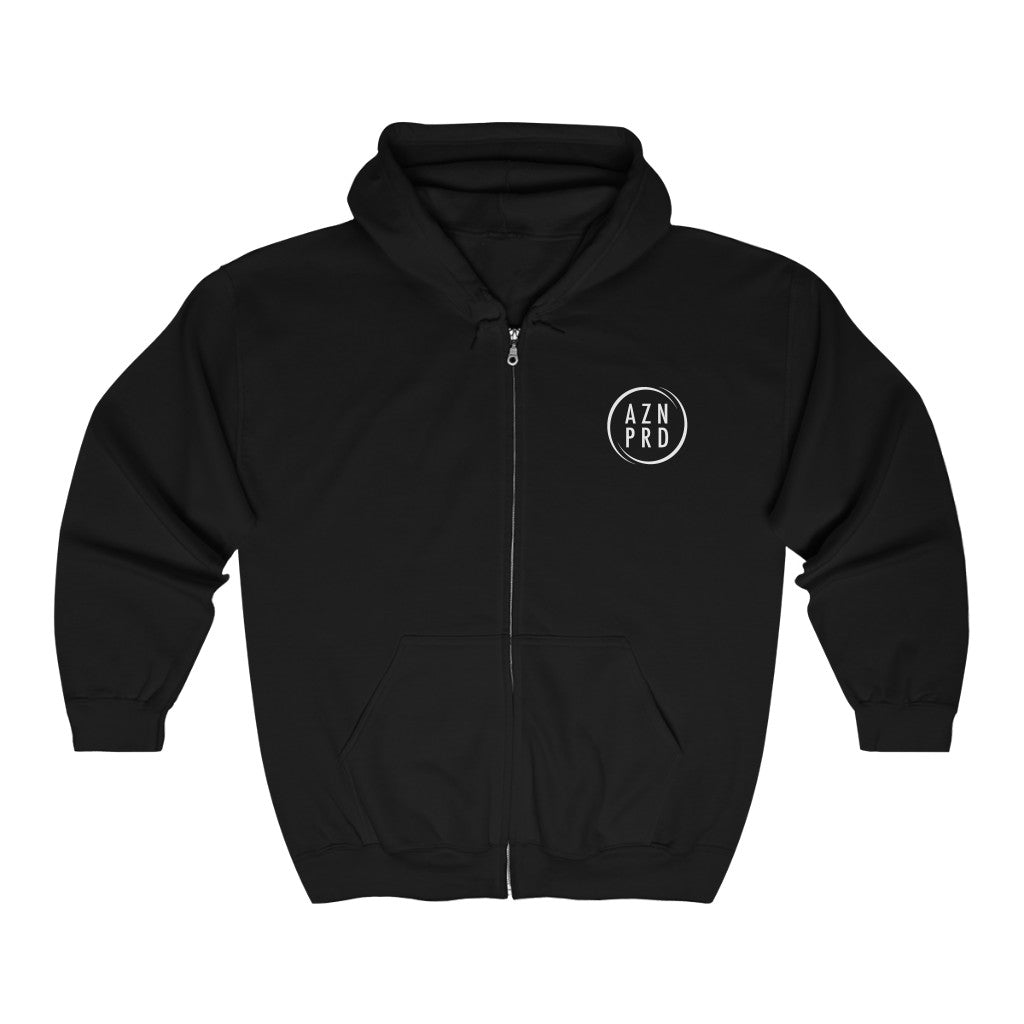 AZN PRD Unisex Full Zip Hooded Sweatshirt