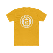 Load image into Gallery viewer, Men&#39;s Cotton Crew Tee: Kettlebell King Collection w/ Bruce Lee quote
