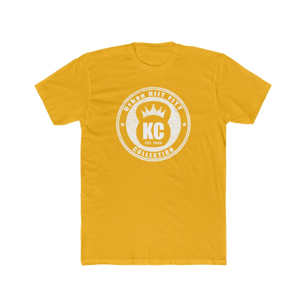 Men's Cotton Crew Tee: Kettlebell King Collection w/ Bruce Lee quote