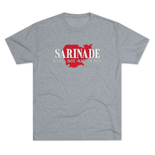 Load image into Gallery viewer, SARINADE: Red Unisex Tri-Blend Tee (3 colors)
