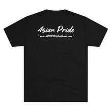 Load image into Gallery viewer, AZN PRD Super Soft Tri-Blend Tee: Asian Pride w/ website on back (5 Colors)
