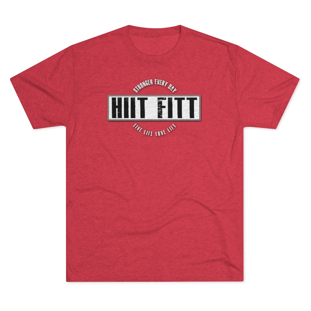 HIIT FITT Super Soft Tri-Blend Tee: STRONGER EVERY DAY (10 Colors)