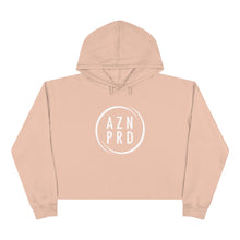 Load image into Gallery viewer, AZN PRD Cropped Hoodie with White Logo
